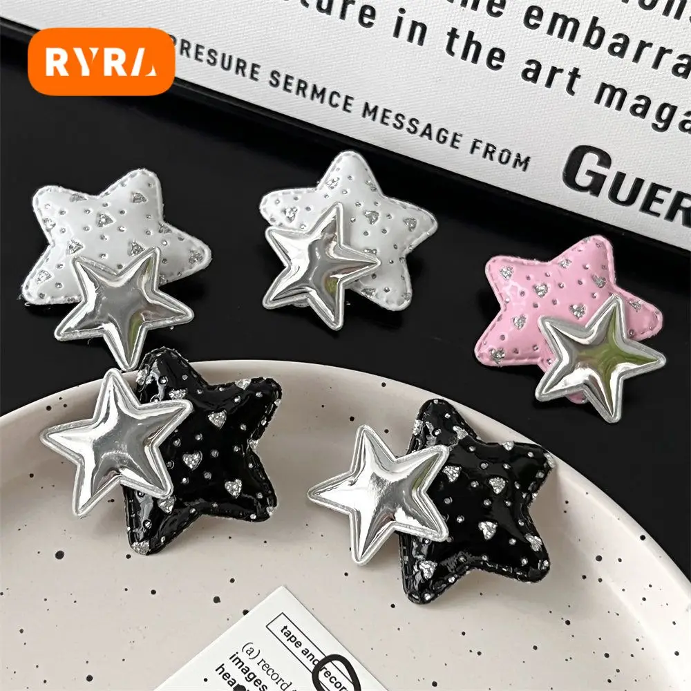 Hair Accessories Star Exquisite Wear-resistant Creative Lovely Side Clip Black Durable Cartoon Duckbill Clip Maiden Headwear
Hair Accessories Star Exquisite Wear-resistant Creative Lovely Side Clip Black Durable Cartoon Duckbill Clip Maiden Headwear