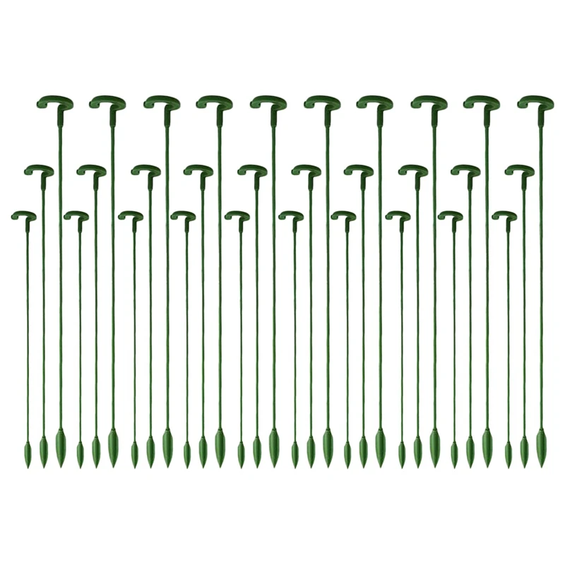 30Pcs Plastic Plant Supports Flower Stand Reusable Protection Fixing Gardening Supplies for Vegetable Holder Bracket
30Pcs Plastic Plant Supports Flower Stand Reusable Protection Fixing Gardening Supplies for Vegetable Holder Bracket