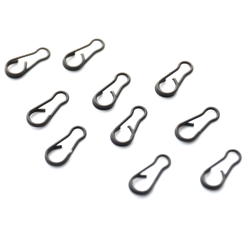 50pcs Carp Fishing Multi Clips Quick Change Connector Matte Black Easy Link Swivels Snap Terminal Tackle Rolling Swivels
50pcs Carp Fishing Multi Clips Quick Change Connector Matte Black Easy Link Swivels Snap Terminal Tackle Rolling Swivels