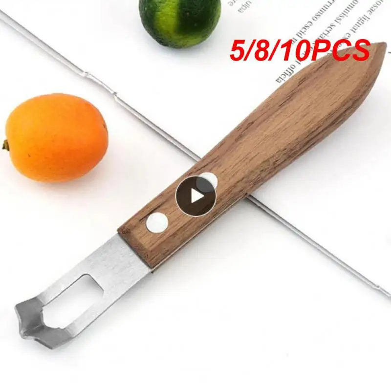 5/8/10PCS Cocktail Cheese Citrus Vegetable Slicer Vegetable Carrot Fruit Peeler Grater Rust-proof Wooden Handle Lemon Peeler
5/8/10PCS Cocktail Cheese Citrus Vegetable Slicer Vegetable Carrot Fruit Peeler Grater Rust-proof Wooden Handle Lemon Peeler