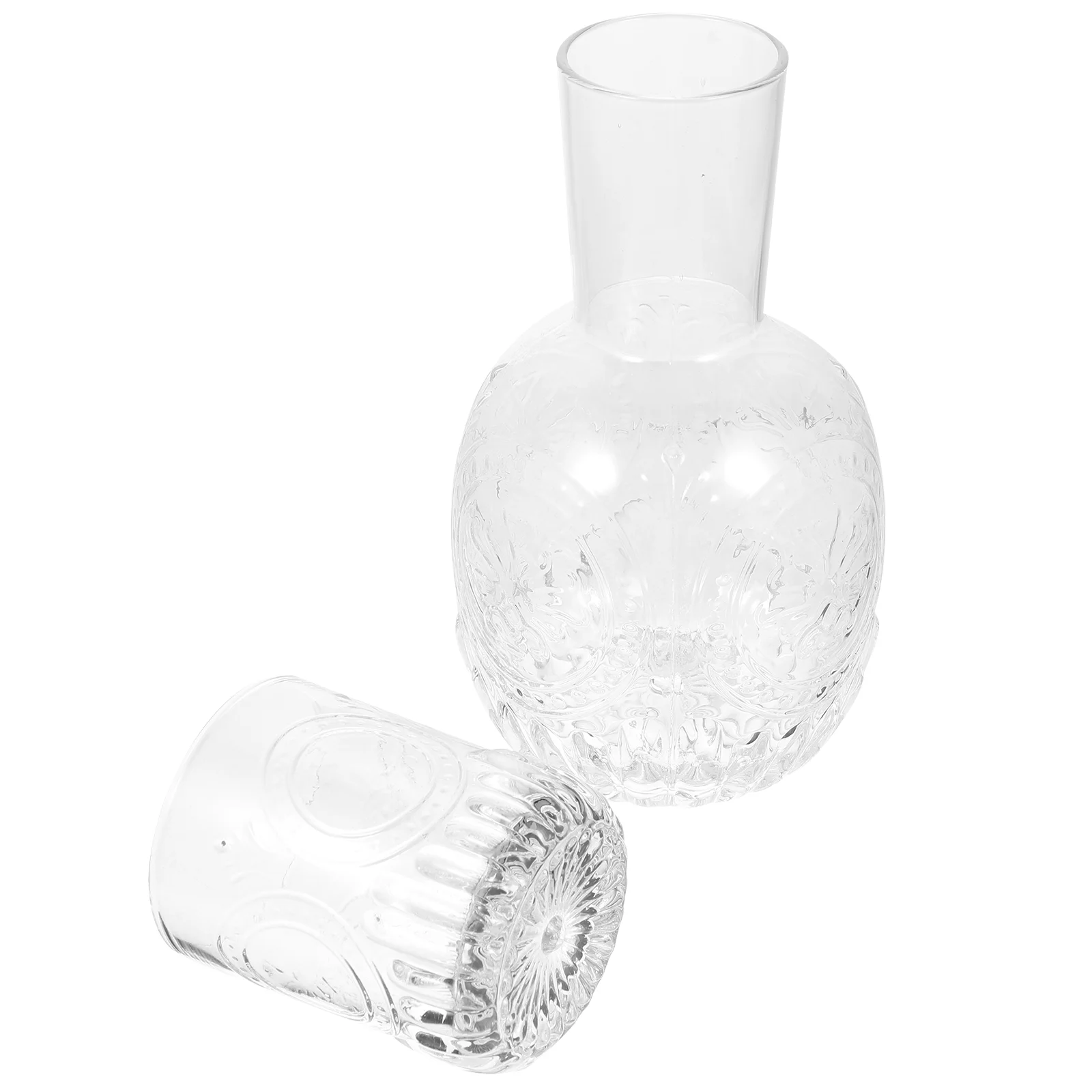 Vintage Drinking Glasses Water Decanter Glasses Glass Tumbler Glass Jug Container Milk Kettle Container Bedside Water Jug
Vintage Drinking Glasses Water Decanter Glasses Glass Tumbler Glass Jug Container Milk Kettle Container Bedside Water Jug