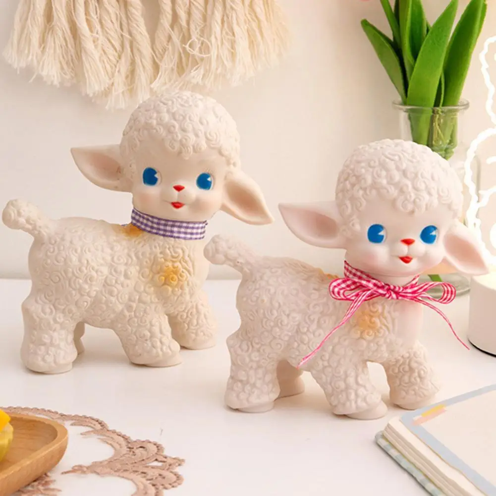 Sheep Toy Adorable Sheep Ornament Retro Ribbon Bow Decor Sheep Toy
Sheep Toy Adorable Sheep Ornament Retro Ribbon Bow Decor Sheep Toy