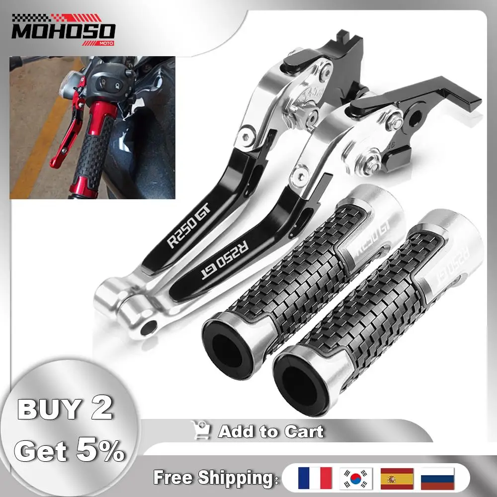 GT250R Brake Clutch Levers Handlebar Grips FOR HYOSUNG GT 250R GT 250 R 2006 2007 2008 2009 2010 Motorcycle Accessories
GT250R Brake Clutch Levers Handlebar Grips FOR HYOSUNG GT 250R GT 250 R 2006 2007 2008 2009 2010 Motorcycle Accessories