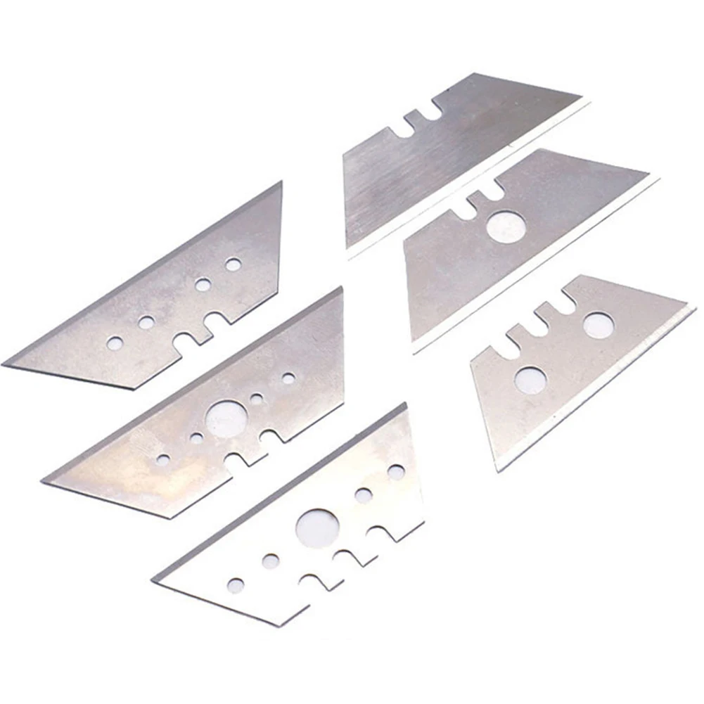 10pcs Trapezoidal Blade Folding Knife Carbon Steel Blades Wood Carving Knife Blade Replacement Paper Cutter DIY Hand Tools
10pcs Trapezoidal Blade Folding Knife Carbon Steel Blades Wood Carving Knife Blade Replacement Paper Cutter DIY Hand Tools