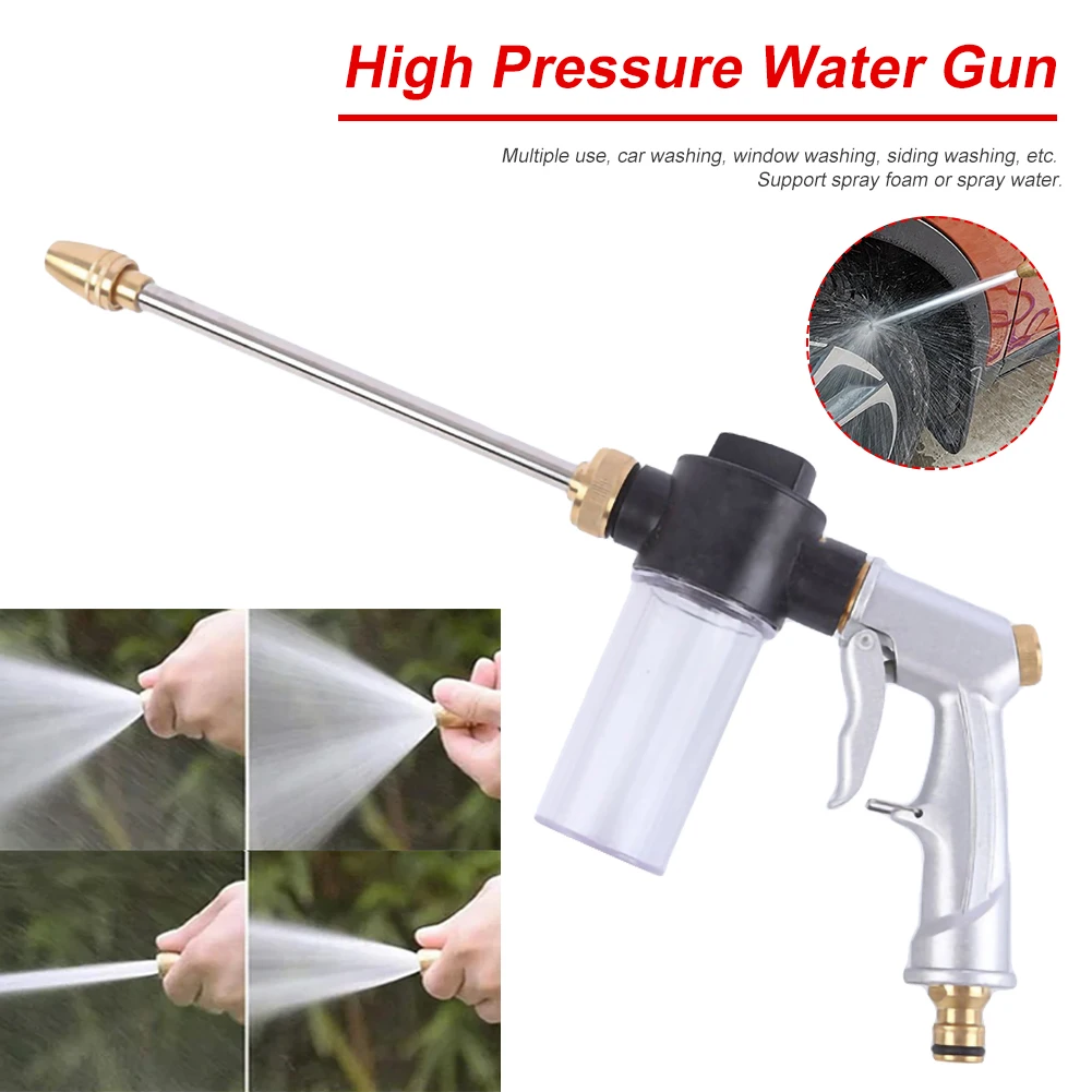 Multifunctional Garden Watering Spray Gun Sprinkler Hose Nozzle High Pressure Car Wash Sprayer Garden Irrigation Water Gun
Multifunctional Garden Watering Spray Gun Sprinkler Hose Nozzle High Pressure Car Wash Sprayer Garden Irrigation Water Gun