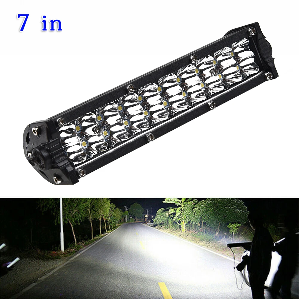 7inch car Slim Double Row Led Light Bar Parts LED Light Bar Shockproof Truck 6000K white Auto Car Dustproof Fog Lamp car accesso
7inch car Slim Double Row Led Light Bar Parts LED Light Bar Shockproof Truck 6000K white Auto Car Dustproof Fog Lamp car accesso