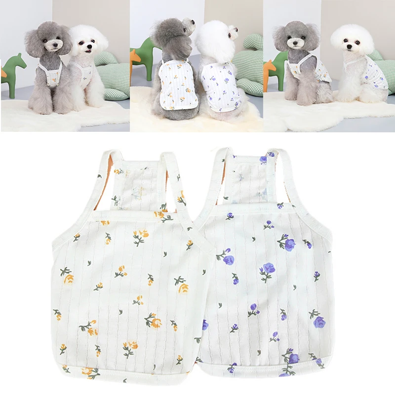 Retro Fresh Dog Suspender Skirt Chrysanthemum Print Suspender Skirt Sweet Pet Skirt Pet Supplies
Retro Fresh Dog Suspender Skirt Chrysanthemum Print Suspender Skirt Sweet Pet Skirt Pet Supplies