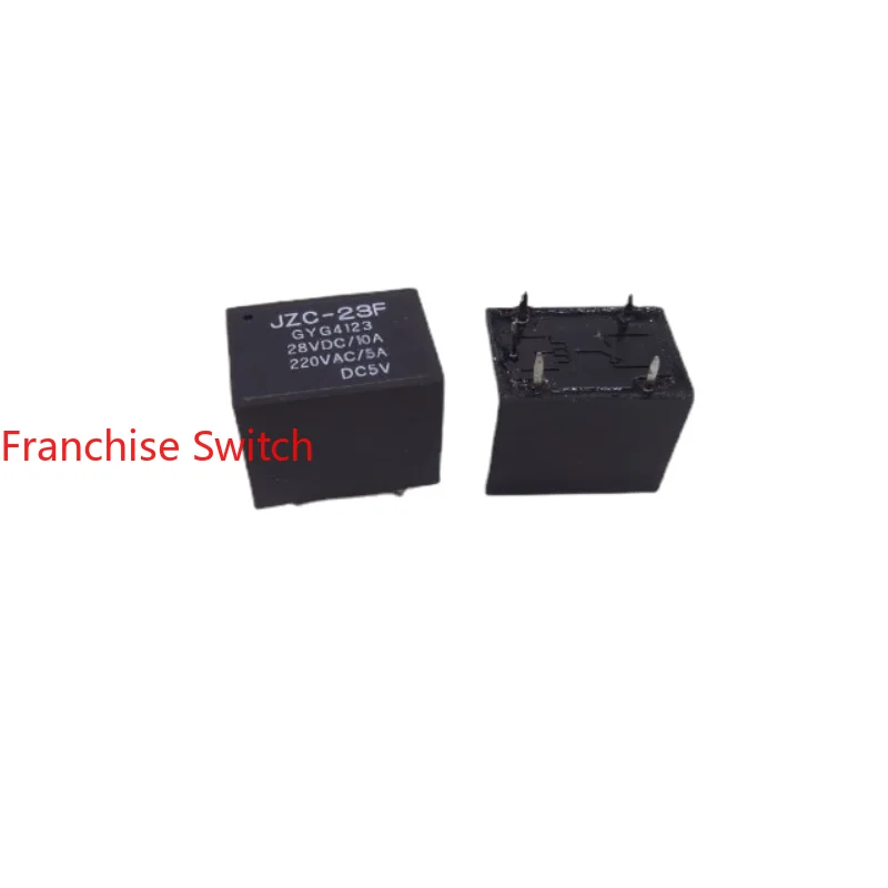 4PCS Original And Genuine Electric Relay JZC-23F GYG4123 DC5V Soybean Milk Machine Pin 5
4PCS Original And Genuine Electric Relay JZC-23F GYG4123 DC5V Soybean Milk Machine Pin 5