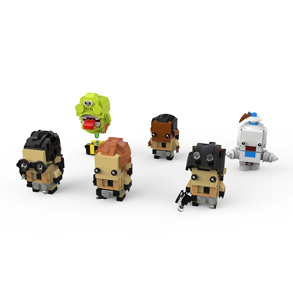 Конструктор MOC Mini с мультяшными персонажами, призраками, охотничьей командой, весь персонал, набор строительных блоков, кирпичи для кирпича,...
Конструктор MOC Mini с мультяшными персонажами, призраками, охотничьей командой, весь персонал, набор строительных блоков, кирпичи для кирпича,...