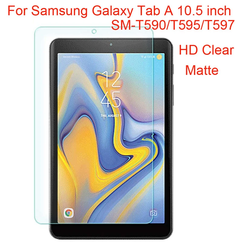5pcs Clear/Matte Screen Protector for Samsung Galaxy Tab A 10.5 inch SM-T590, T595, T597 Screen Protector
5pcs Clear/Matte Screen Protector for Samsung Galaxy Tab A 10.5 inch SM-T590, T595, T597 Screen Protector