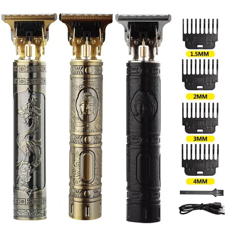 Vintage T9 Hair clipper Hair Cutting Machine Professional Hair Barber Beard trimmer For Men Beard Shaver Lighter
Vintage T9 Hair clipper Hair Cutting Machine Professional Hair Barber Beard trimmer For Men Beard Shaver Lighter
