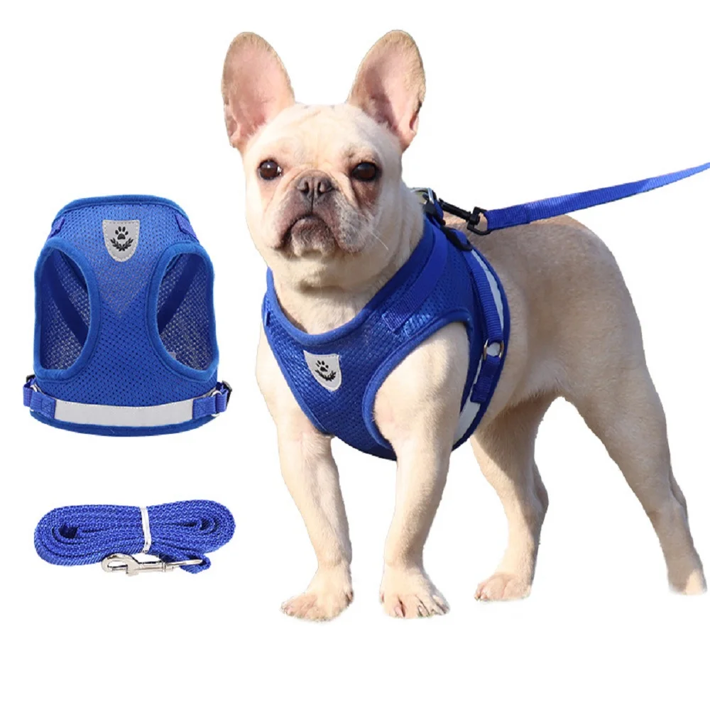 Adjustable Dog Harness NO PULL Reflective Breathable Pet Harness For Dog Vest Outdoor Walking Arnes Perro Harnais Chien Cachorro 
Adjustable Dog Harness NO PULL Reflective Breathable Pet Harness For Dog Vest Outdoor Walking Arnes Perro Harnais Chien Cachorro