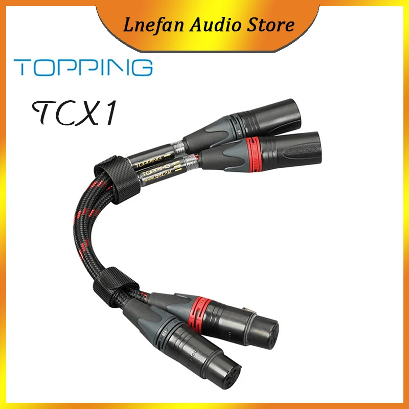 Профессиональный аудиокабель TOPPING TCX1 XLR, аудиокабель 6N, однокристальный медный сбалансированный кабель XLR
Профессиональный аудиокабель TOPPING TCX1 XLR, аудиокабель 6N, однокристальный медный сбалансированный кабель XLR