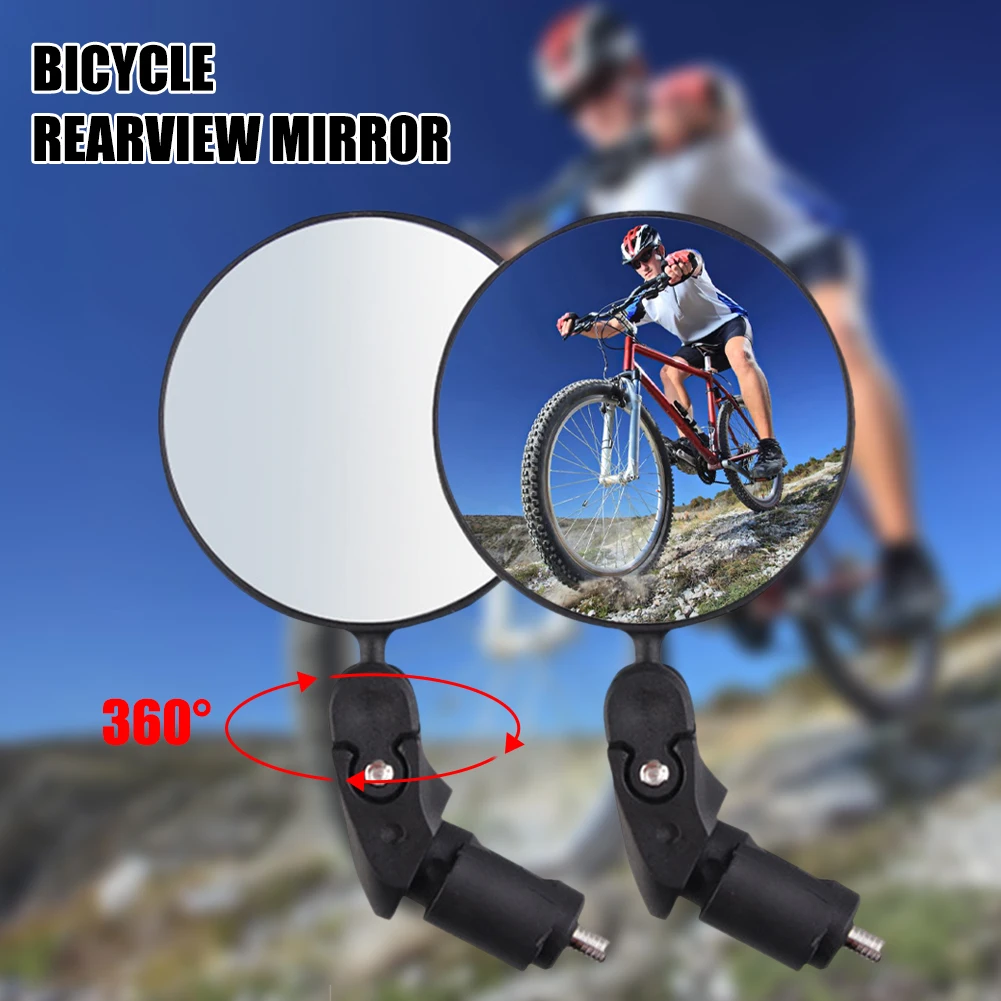 2PCS Mountain Road Bike Rearview Mirror 360 Degree Rotation Foldable Handlebar Convex Rear View Mirrors Bicycle Accessories 
2PCS Mountain Road Bike Rearview Mirror 360 Degree Rotation Foldable Handlebar Convex Rear View Mirrors Bicycle Accessories