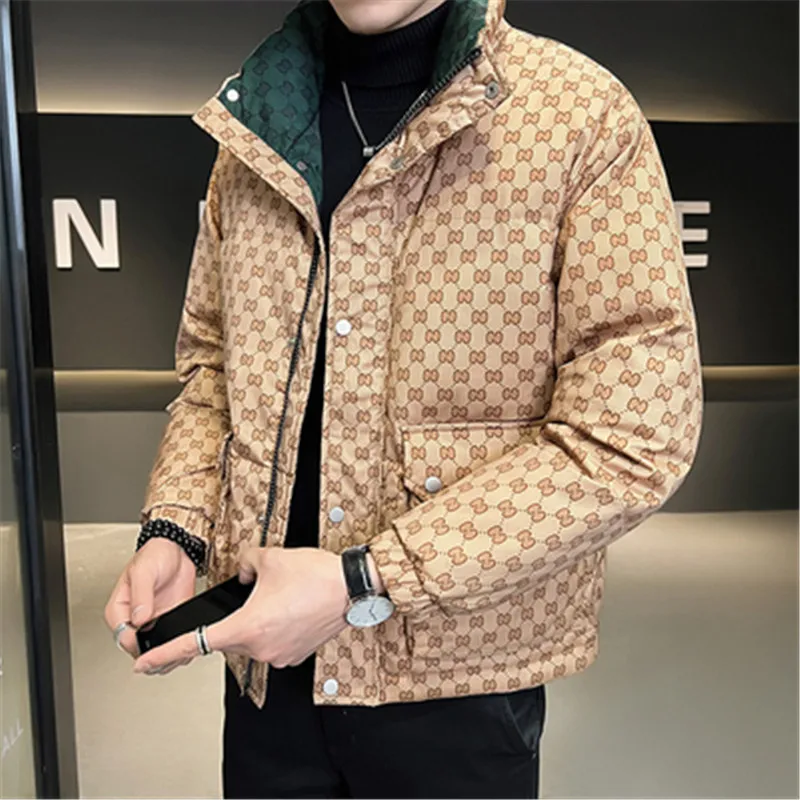 Luxury Style Men's Jacket Winter Thicken Warm Clothes Male Classic Pattern Stand Collar Casual Parka Coat Puffer Jacket Man 4XL
Luxury Style Men's Jacket Winter Thicken Warm Clothes Male Classic Pattern Stand Collar Casual Parka Coat Puffer Jacket Man 4XL