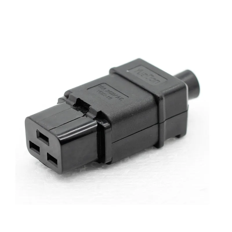 IEC 320 C19 C20 Male Female Plug Power Cable Extension Panel Power Inlet Sockets Connectors AC 250V 16A
IEC 320 C19 C20 Male Female Plug Power Cable Extension Panel Power Inlet Sockets Connectors AC 250V 16A