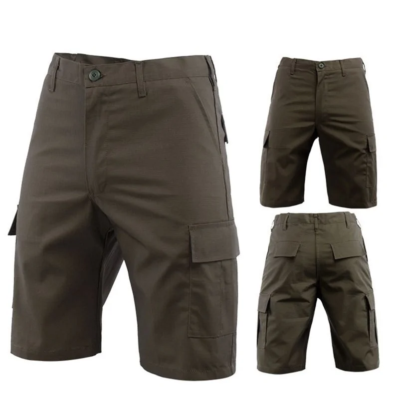 Military Training Tactical Shorts Mens Summer Outdoor Hiking Sports Camouflage Shorts Wearproof Plaid Multi Pocket Cargo Shorts
Military Training Tactical Shorts Mens Summer Outdoor Hiking Sports Camouflage Shorts Wearproof Plaid Multi Pocket Cargo Shorts