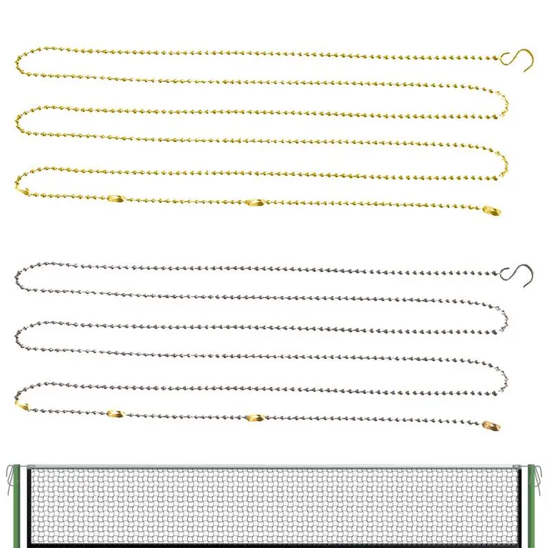 Volleyball Net Height Chain 2.5m Professional Volleyball Net Height Chain 2pcs Volleyball Net Measuring Chain Referee Equipment
Volleyball Net Height Chain 2.5m Professional Volleyball Net Height Chain 2pcs Volleyball Net Measuring Chain Referee Equipment
