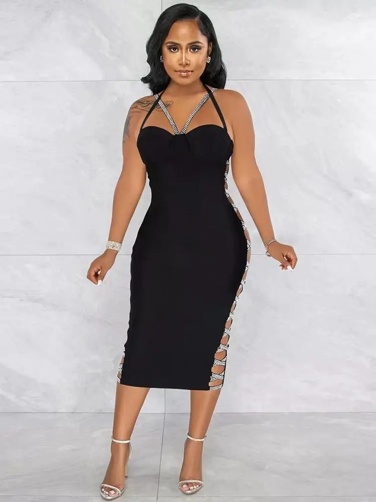 Женское сексуальное Клубное платье без рукавов, Двухслойное облегающее платье до колена с перекрестными стразами, эластичное Бандажное платье, Ночная одежда
Женское сексуальное Клубное платье без рукавов, Двухслойное облегающее платье до колена с перекрестными стразами, эластичное Бандажное платье, Ночная одежда