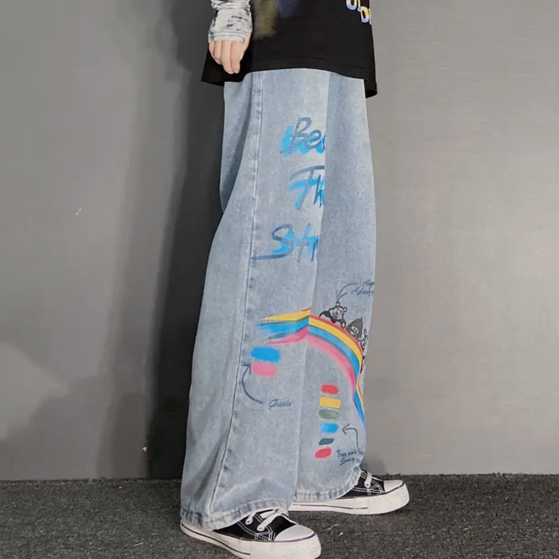 Wide Leg Jeans Woman Women's Clothing 2022 Oversize Pants High Waisted Trousers Jean Baggy Harajuku Fashion Urban Clothes Pant
Wide Leg Jeans Woman Women's Clothing 2022 Oversize Pants High Waisted Trousers Jean Baggy Harajuku Fashion Urban Clothes Pant