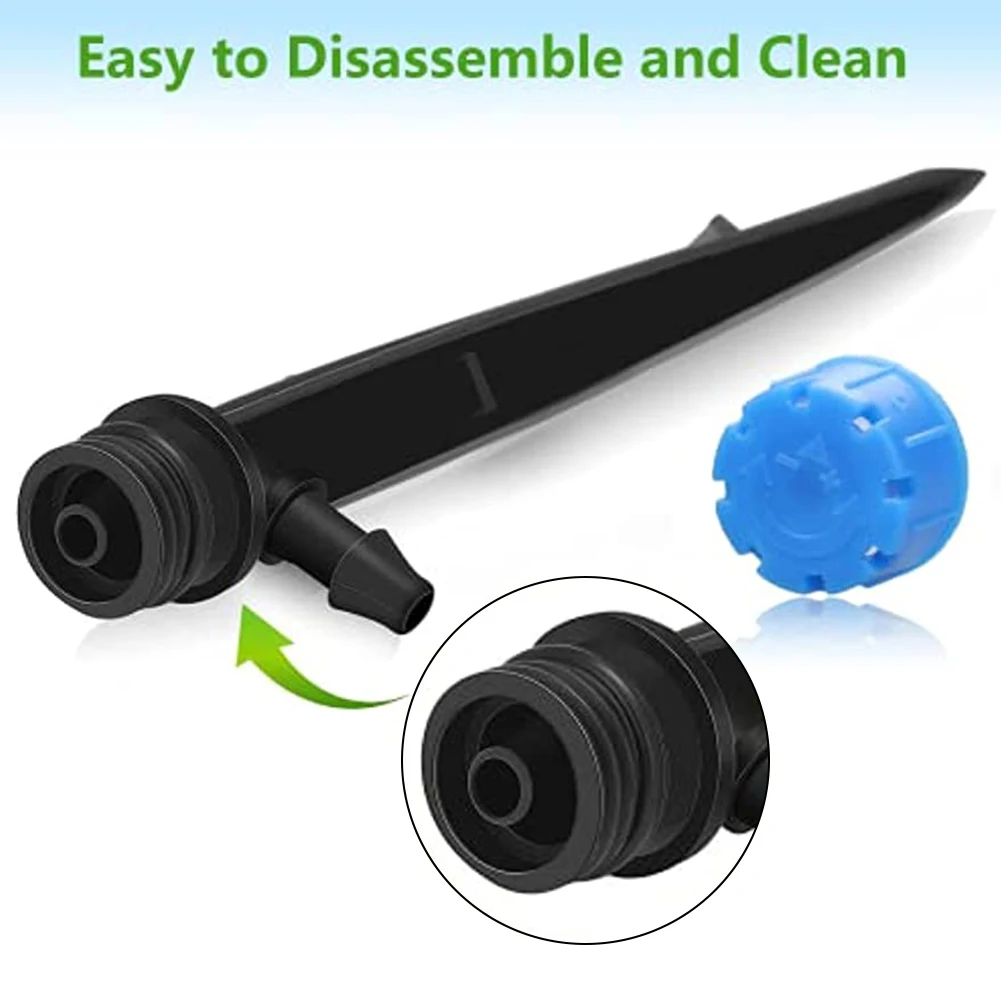 Dripper Sprinklers 0-90L/H 1-2.5KG 1.5x2.5x14cm 60/100Pcs Adjustable Baths For Planters Micro Garden Irrigation
Dripper Sprinklers 0-90L/H 1-2.5KG 1.5x2.5x14cm 60/100Pcs Adjustable Baths For Planters Micro Garden Irrigation