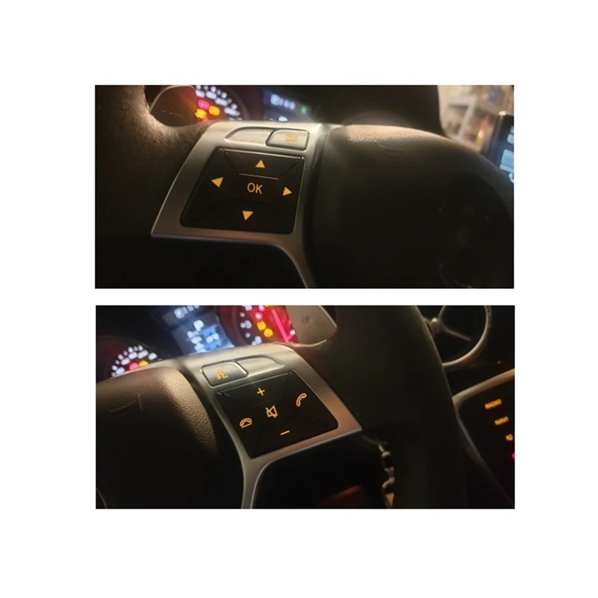 W204 W212 W218 Car Steering Wheel Control Menu Switch Button Cover Volume for BENZ C GLK E A Class W156 W246 ,Silver
W204 W212 W218 Car Steering Wheel Control Menu Switch Button Cover Volume for BENZ C GLK E A Class W156 W246 ,Silver