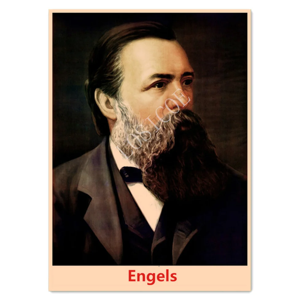 Engels CCCP USSR Posters Wall Art Sticker The Greatest Communist Party Propaganda Mural Vintage Kraft Paper Painting Home Decor
Engels CCCP USSR Posters Wall Art Sticker The Greatest Communist Party Propaganda Mural Vintage Kraft Paper Painting Home Decor