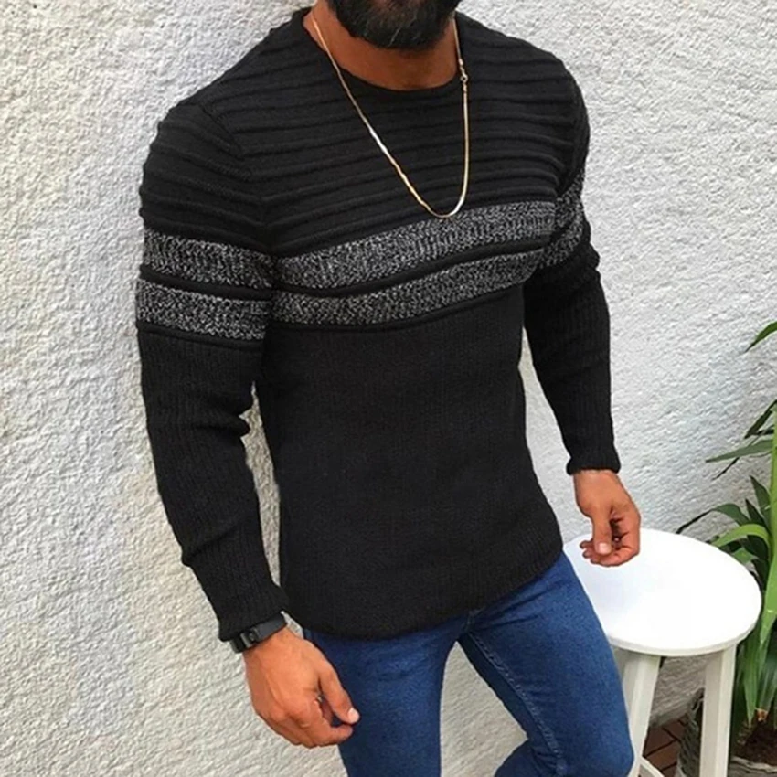 New Autumn Men Casual Vintage Mixed Color Striped Sweater Pullovers Men Winter V-Neck Fashion Warm Casual Sweaters Clothing
New Autumn Men Casual Vintage Mixed Color Striped Sweater Pullovers Men Winter V-Neck Fashion Warm Casual Sweaters Clothing