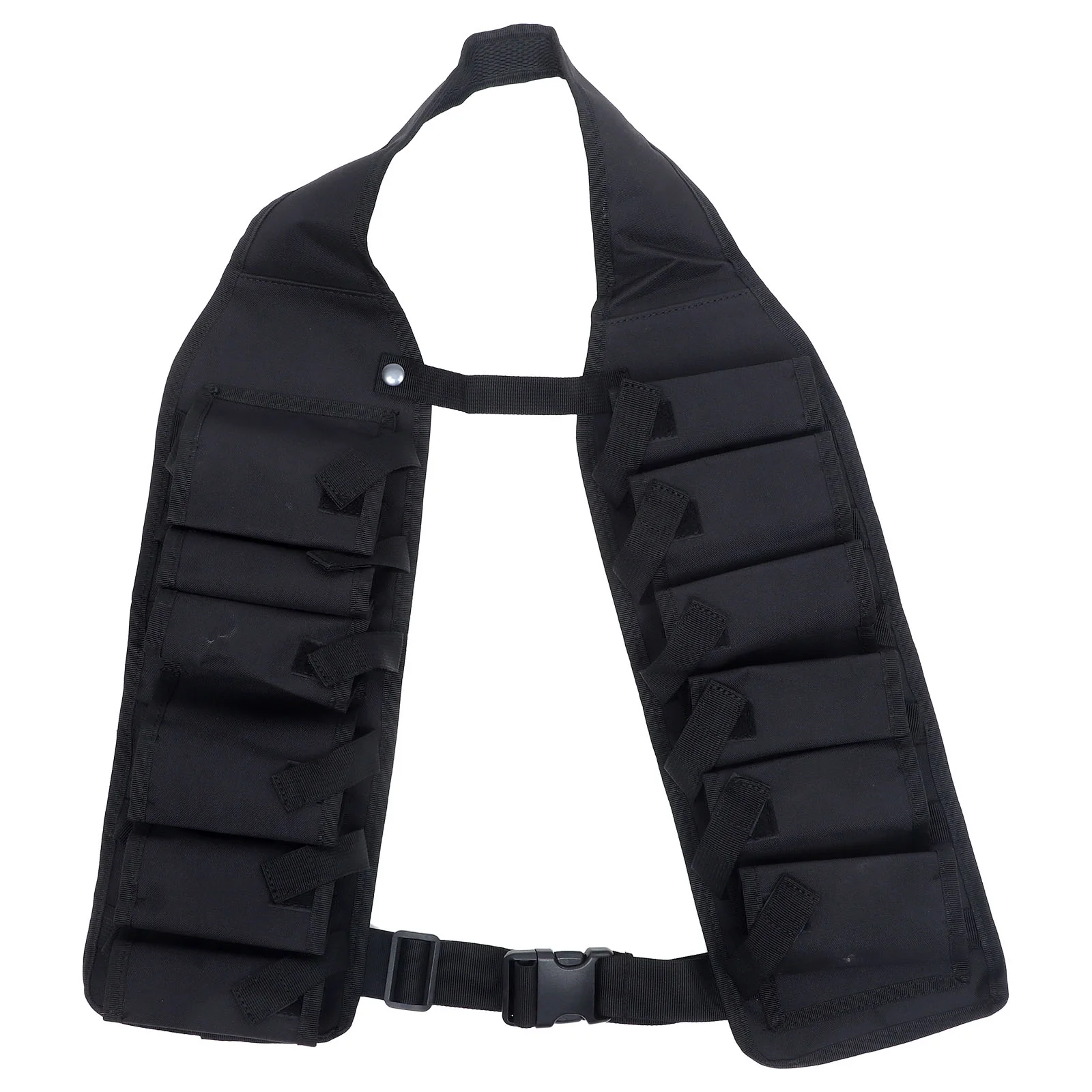 12 Pocket Can Holster Vest Mountaineering Outdoor Beer Belt Storage Waist Bag for Carrying Travel Supplies ( Black )
12 Pocket Can Holster Vest Mountaineering Outdoor Beer Belt Storage Waist Bag for Carrying Travel Supplies ( Black )