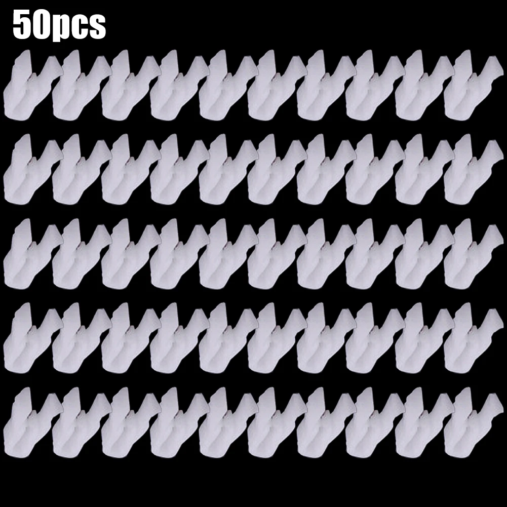 Rivet Retainer Trim Clips 0.6cm (0.2inch) 1.8 X 1.2cm(0.7 X 0.5inch) 50pcs A15111300ux0175 Plastic White For All Car
Rivet Retainer Trim Clips 0.6cm (0.2inch) 1.8 X 1.2cm(0.7 X 0.5inch) 50pcs A15111300ux0175 Plastic White For All Car
