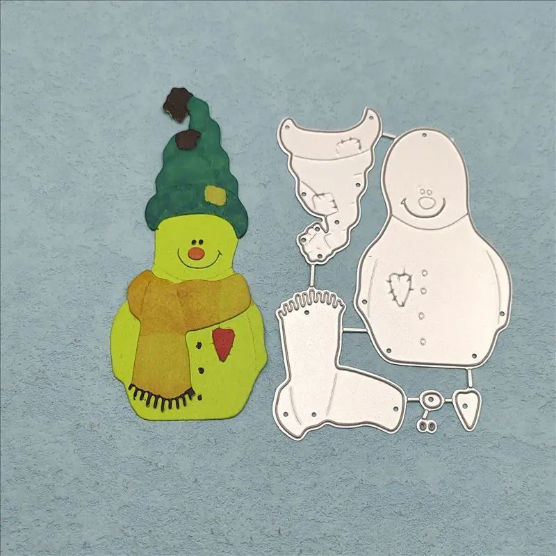 snowmanCutting Knife Mold DIY Embossing Blade Carbon Steel Scrapbook Mold
snowmanCutting Knife Mold DIY Embossing Blade Carbon Steel Scrapbook Mold