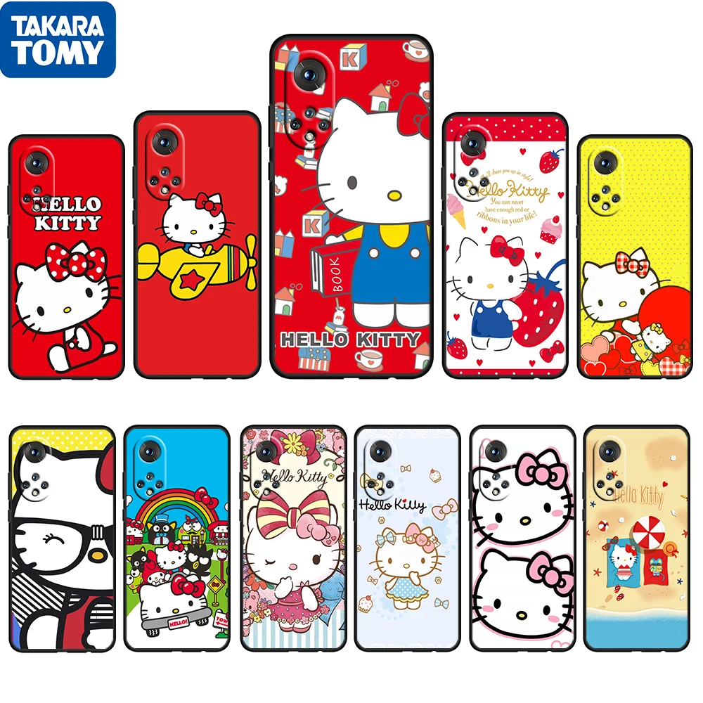 Cartoon Girl Hello Kitty For Honor 60 50 20 SE Pro X30 10X 10i 10 9X 9A 8X 8A Lite Silicone Soft TPU Black Phone Case Capa Cover
Cartoon Girl Hello Kitty For Honor 60 50 20 SE Pro X30 10X 10i 10 9X 9A 8X 8A Lite Silicone Soft TPU Black Phone Case Capa Cover