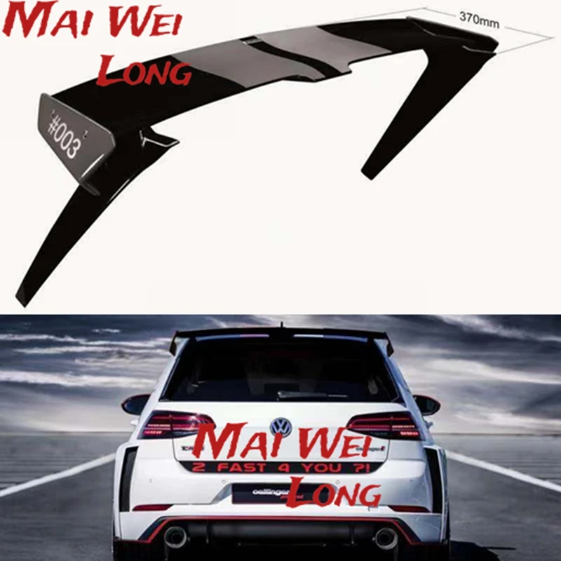 Спойлер для Volkswagen GOLF MK7 MK7.5 2014-2018 GOLF 7 GOIF 7,5 Racing GT, стильный спойлер из АБС-пластика высокого качества 
Спойлер для Volkswagen GOLF MK7 MK7.5 2014-2018 GOLF 7 GOIF 7,5 Racing GT, стильный спойлер из АБС-пластика высокого качества