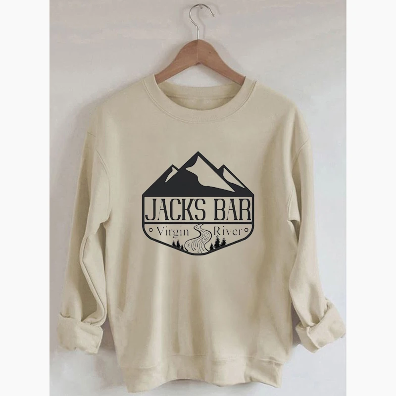 Женская винтажная хлопковая толстовка с длинным рукавом и принтом в стиле ретро Rheaclot Jack Is Bar
Женская винтажная хлопковая толстовка с длинным рукавом и принтом в стиле ретро Rheaclot Jack Is Bar