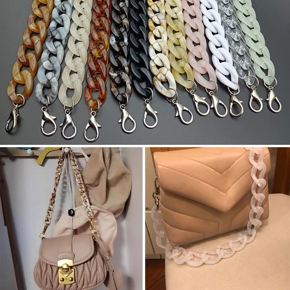DIY New Fashion Woman Handbag Accessory Chain Black Detachable Resin Luxury Strap Women Clutch Shoulder Purse Chain
DIY New Fashion Woman Handbag Accessory Chain Black Detachable Resin Luxury Strap Women Clutch Shoulder Purse Chain