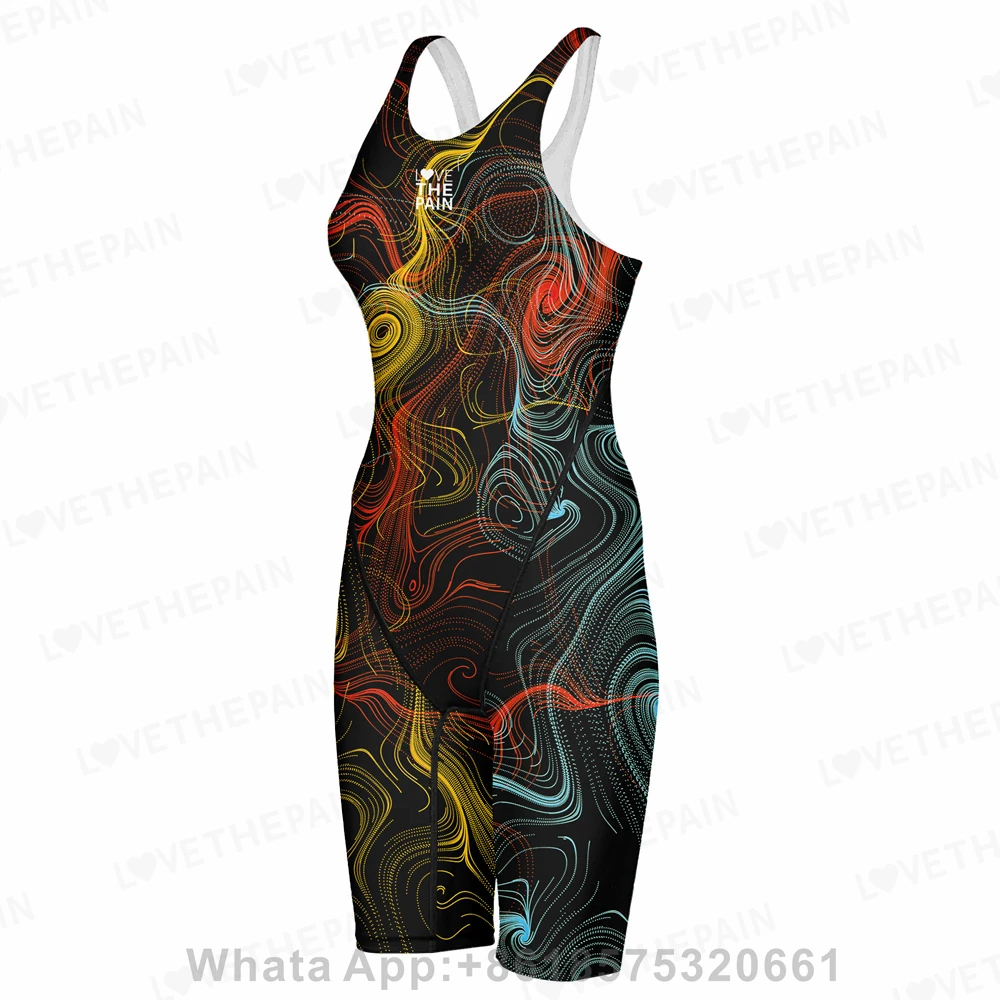 Love The Pain One Piece Women Pro Sport Swimwear Open Back Tech Suit Comfort Swimsuit Knee-length Bikini Beach Bathing Suit 2023
Love The Pain One Piece Women Pro Sport Swimwear Open Back Tech Suit Comfort Swimsuit Knee-length Bikini Beach Bathing Suit 2023