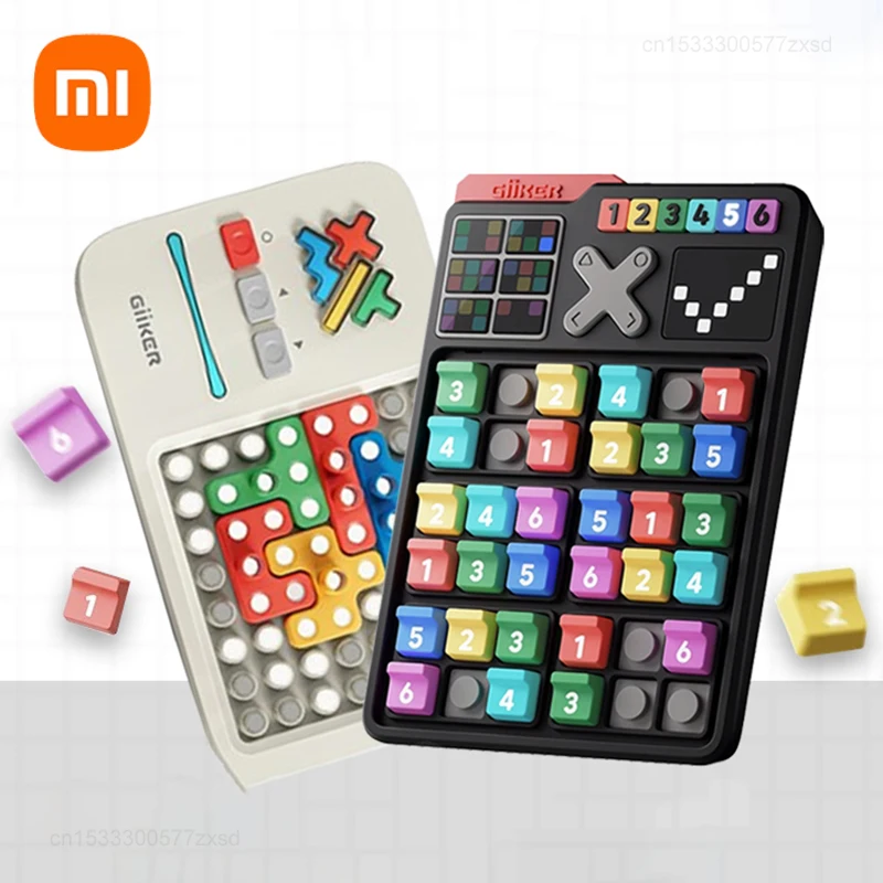 Xiaomi Giiker Интеллектуальный судоку четыре или шесть дворцовых математических мышлений лестница обучение для детей вводная игра с датчиком
Xiaomi Giiker Интеллектуальный судоку четыре или шесть дворцовых математических мышлений лестница обучение для детей вводная игра с датчиком