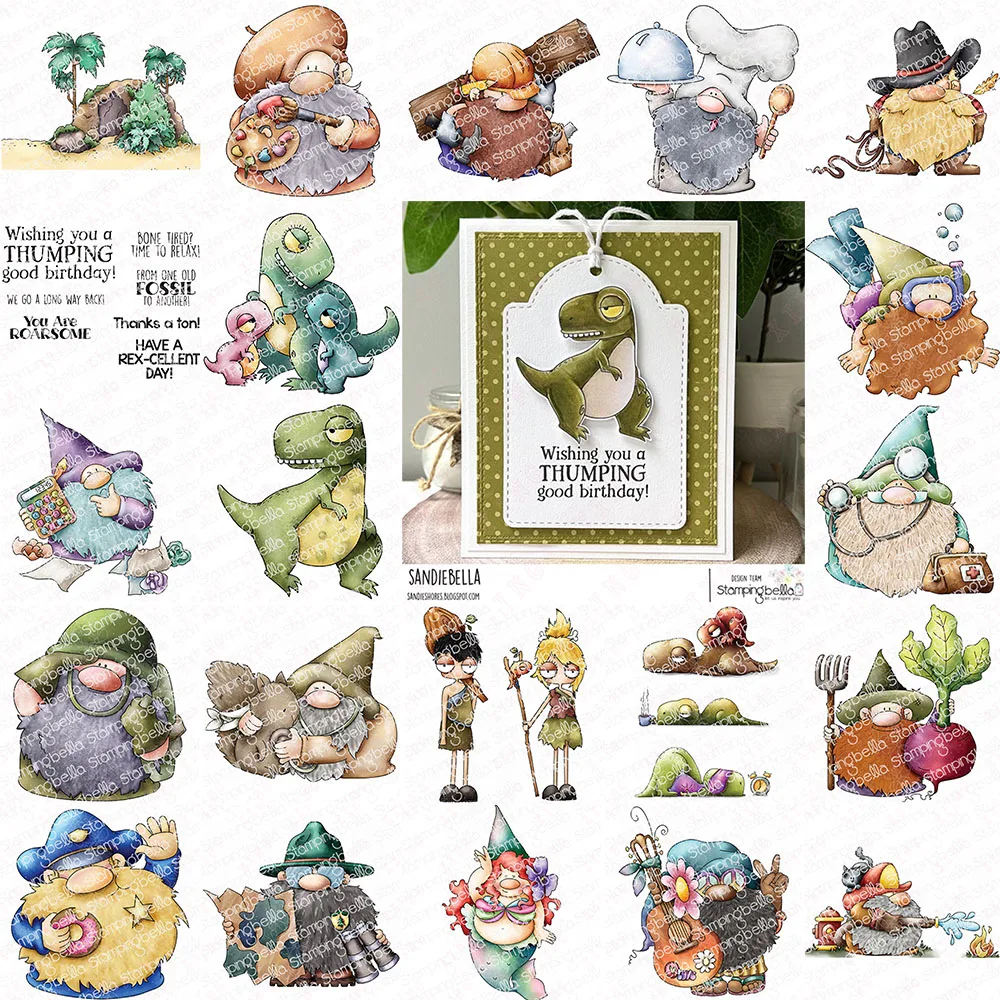 Diy Gnome Accountant Artist Carpenter Chef Diver Doctor Farmer Firefighter Mermaid Ranger Officer Soldier New Die Dino Stamp Set
Diy Gnome Accountant Artist Carpenter Chef Diver Doctor Farmer Firefighter Mermaid Ranger Officer Soldier New Die Dino Stamp Set