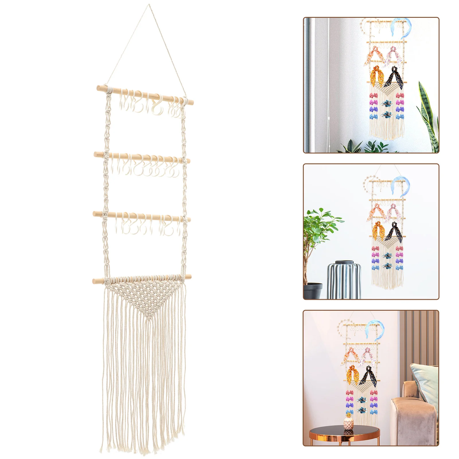 Hair Bow Organizer Holder Macrame Wall Hanger Hanging Rack Headband Bows Clipaccessories Rustic Storage Hairpins Display Girls
Hair Bow Organizer Holder Macrame Wall Hanger Hanging Rack Headband Bows Clipaccessories Rustic Storage Hairpins Display Girls