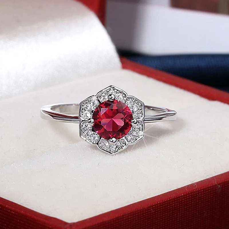 2022 NEW Retro Ruby Ring for Women S925 Silver Charm Zircon Gemstones Finger Wedding Engagement Party Jewelry Accessories
2022 NEW Retro Ruby Ring for Women S925 Silver Charm Zircon Gemstones Finger Wedding Engagement Party Jewelry Accessories