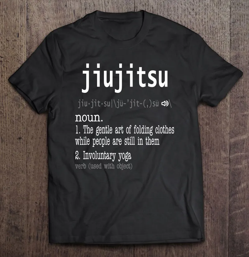 Забавная футболка для джиу джитсу определение ММА Bjj Noun для мужчин Мужская хлопковая футболка мужская одежда футболка оверсайз футболка Ха...
Забавная футболка для джиу джитсу определение ММА Bjj Noun для мужчин Мужская хлопковая футболка мужская одежда футболка оверсайз футболка Ха...