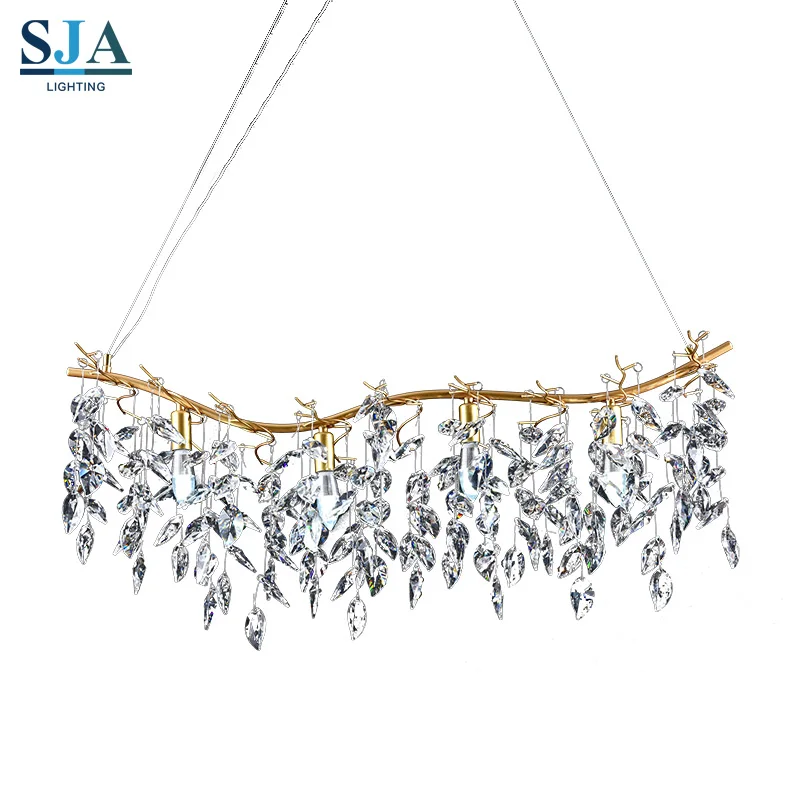 Nordic Luxury Creative Personality Living Room Villa Restaurant Crystal Chandelier
Nordic Luxury Creative Personality Living Room Villa Restaurant Crystal Chandelier
