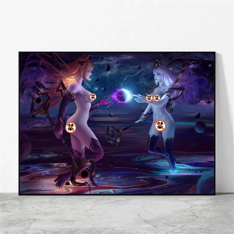 LOL League of Legends Anime Games Canvas Poster Lux Ahri Sexy Girl HD Custom Wall Art Decorative Painting Home Decor Painting
LOL League of Legends Anime Games Canvas Poster Lux Ahri Sexy Girl HD Custom Wall Art Decorative Painting Home Decor Painting