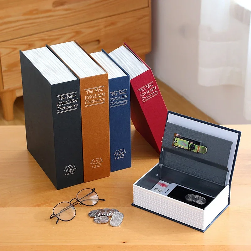 

Mini Dictionary Book Safe Security Key Locker Cash Money Coin Storage Money Hidden Secret Safe Key Safe Box Jewellery Lock Box