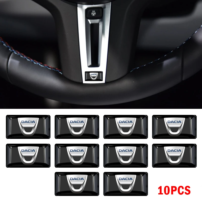 10pcs Car Styling 3D Epoxy Decorative Emblem Small Decorative Badge for Dacia Duster Logan Sandero Stepway Dokker Car Goods
10pcs Car Styling 3D Epoxy Decorative Emblem Small Decorative Badge for Dacia Duster Logan Sandero Stepway Dokker Car Goods