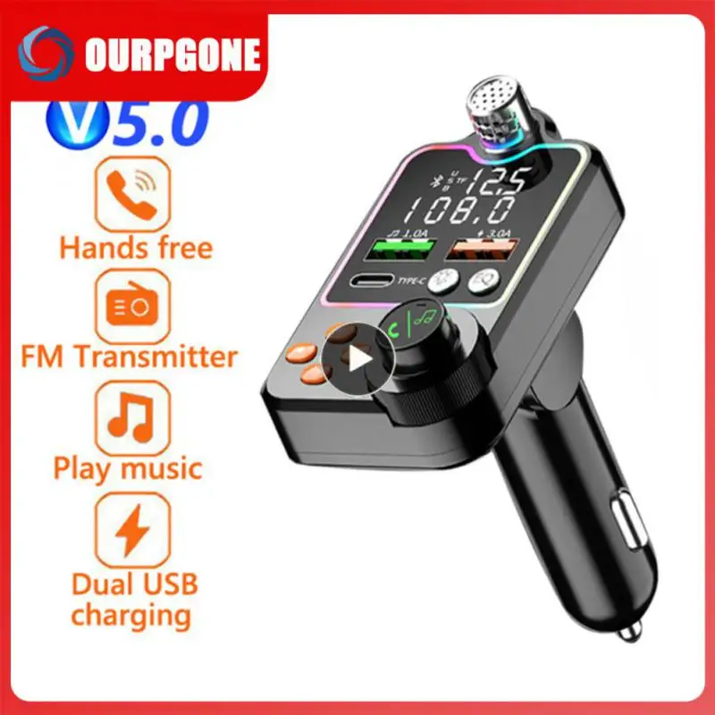 Usb Car Usb Fast Charger Durable Multifunctional Car Hands-free Bluetooth Easy To Use Universal Automobile Type-c Bluetooth 5.0
Usb Car Usb Fast Charger Durable Multifunctional Car Hands-free Bluetooth Easy To Use Universal Automobile Type-c Bluetooth 5.0