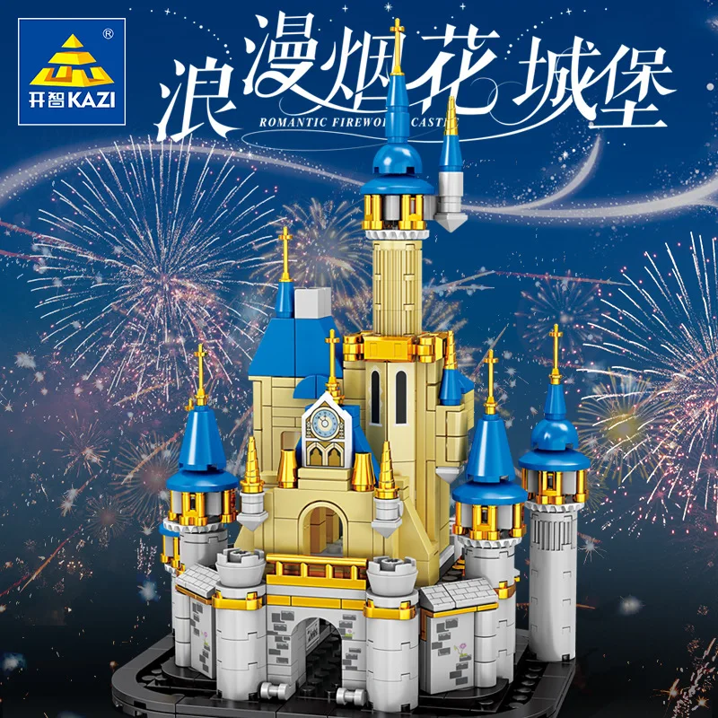Kazi 98725 Romantic Fireworks Castle Princess Series Assembly Model Girls' Assembling Game Building Blocks Toy House Blocks
Kazi 98725 Romantic Fireworks Castle Princess Series Assembly Model Girls' Assembling Game Building Blocks Toy House Blocks