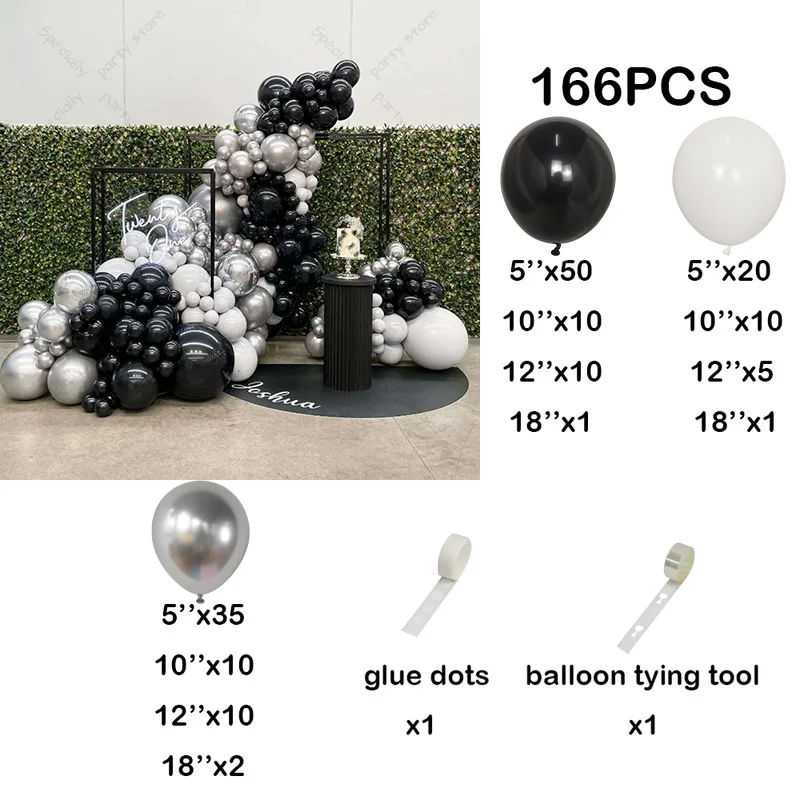 Черно-белый латексный шар, АРКА, металлический хром, Фотофон для свадебной вечеринки, дня рождения
Черно-белый латексный шар, АРКА, металлический хром, Фотофон для свадебной вечеринки, дня рождения