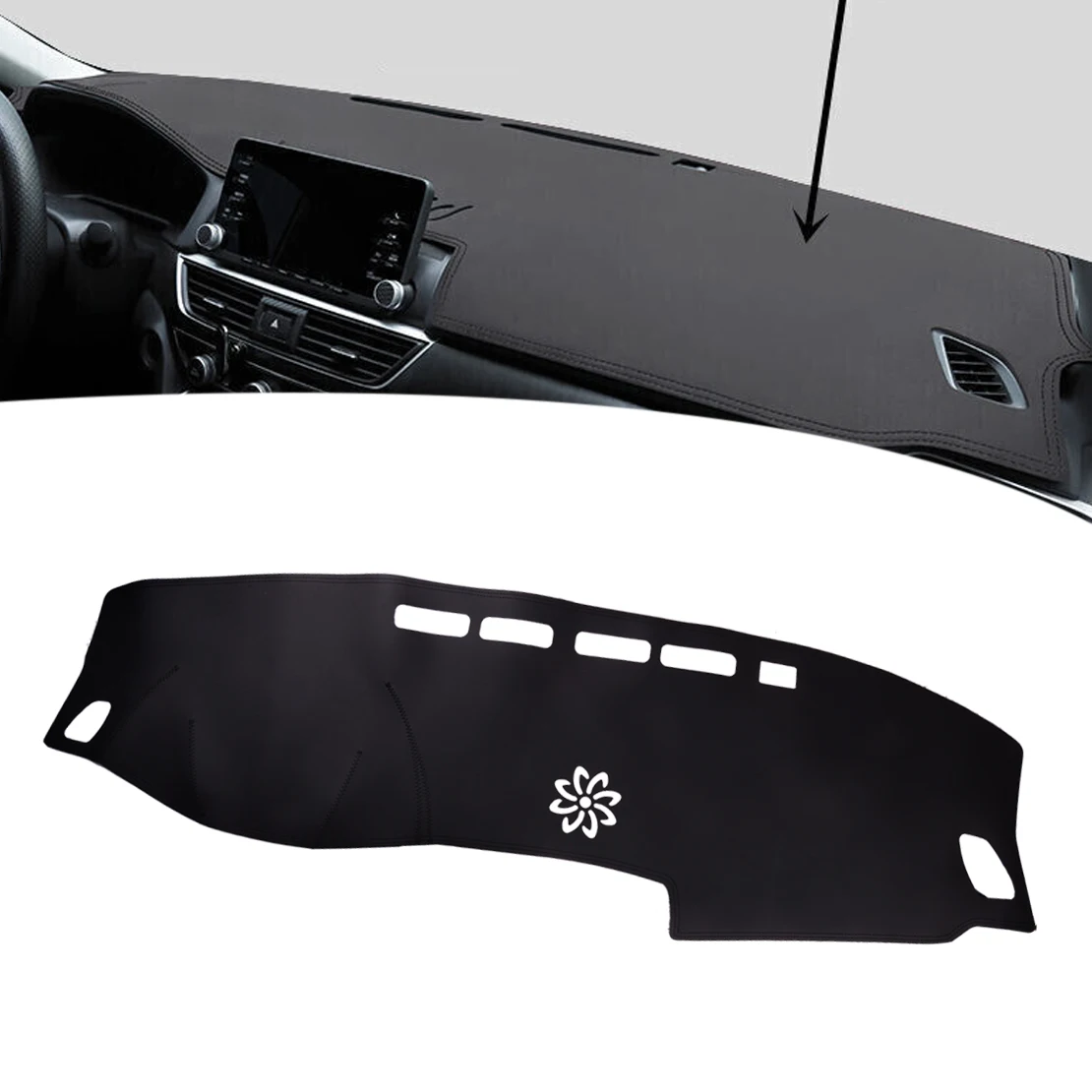 Car Front Non-Slip Dash Mat PU Leather Dashboard Cover Pad Protector Black LHD Fit for Honda Accord 2018 2019 2020 2021 2022
Car Front Non-Slip Dash Mat PU Leather Dashboard Cover Pad Protector Black LHD Fit for Honda Accord 2018 2019 2020 2021 2022