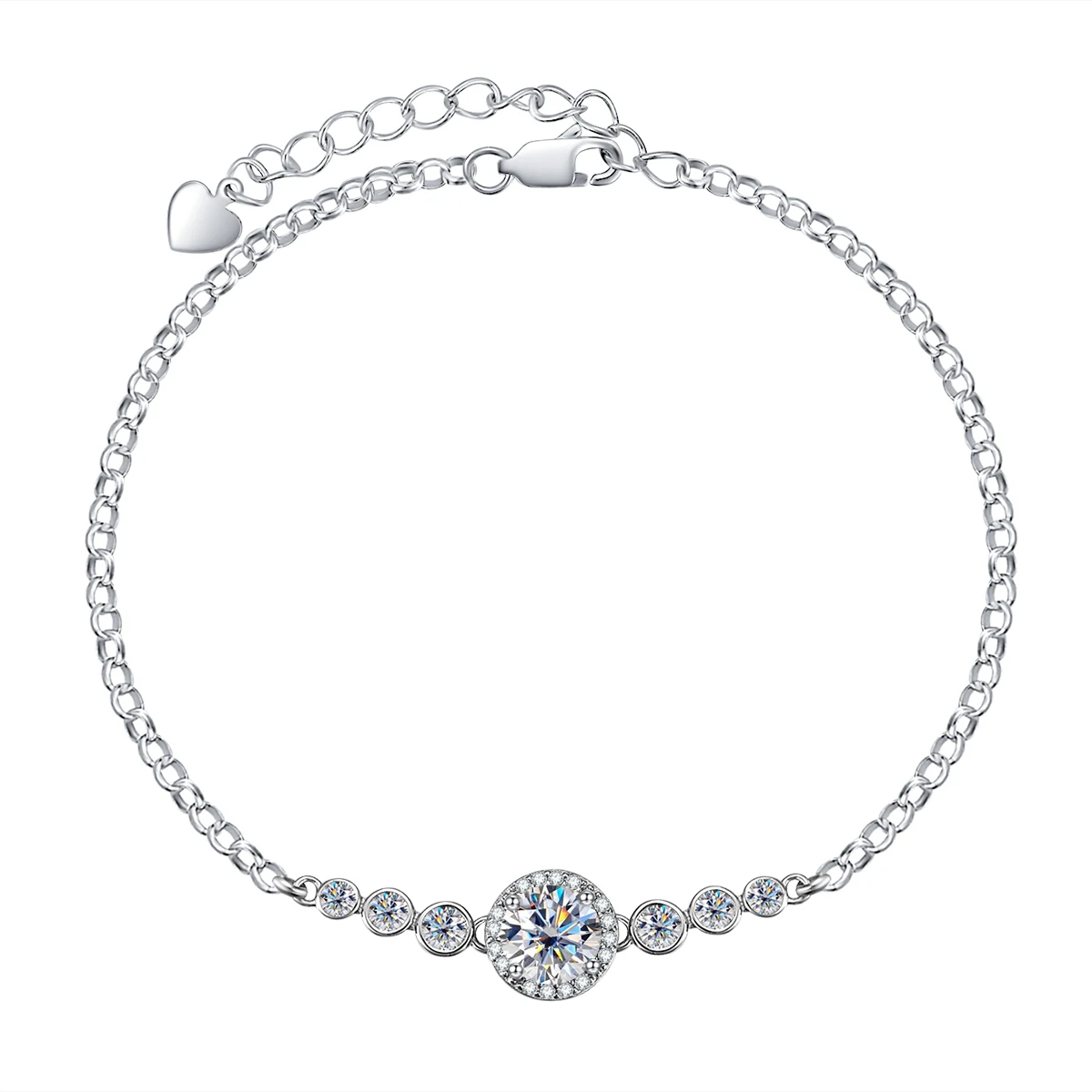 Anu Cushion Moissanite Diamond Tennis Silver Bracelets On Hand 18K White Gold Plated Adjustable Bracelets For Woman Gifts
Anu Cushion Moissanite Diamond Tennis Silver Bracelets On Hand 18K White Gold Plated Adjustable Bracelets For Woman Gifts